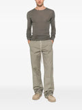 Rick Owens ribbed round-neck sweater
