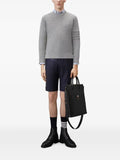 Thom Browne Ottoman Milano Stitch 4-Bar bomber Pullover