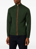 Paul Smith zip-up merino-wool cardigan
