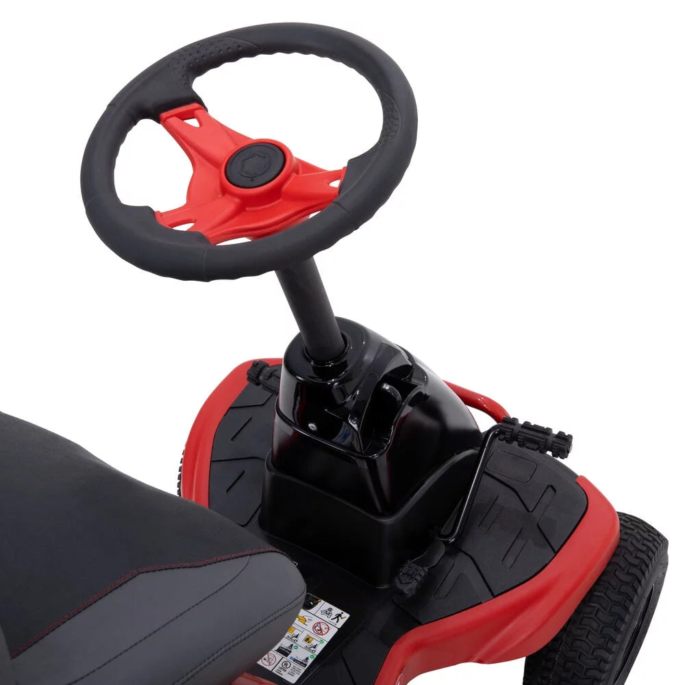 30 in. 56-Volt 30 Ah Battery Electric Drive Cordless Riding Lawn Tractor P9362