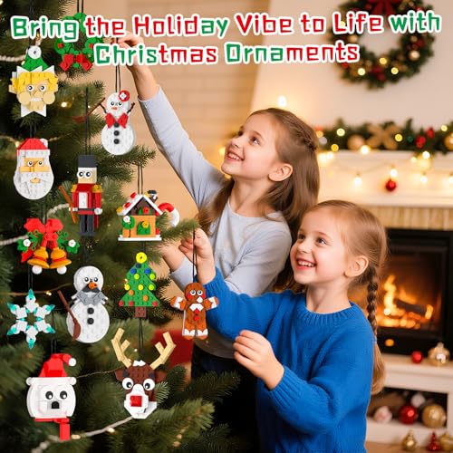 13-in-1 Christmas Ornaments Building Kit Y3395