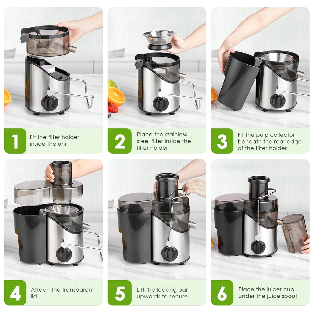 Stainless Steel Juicer Extractor M5218