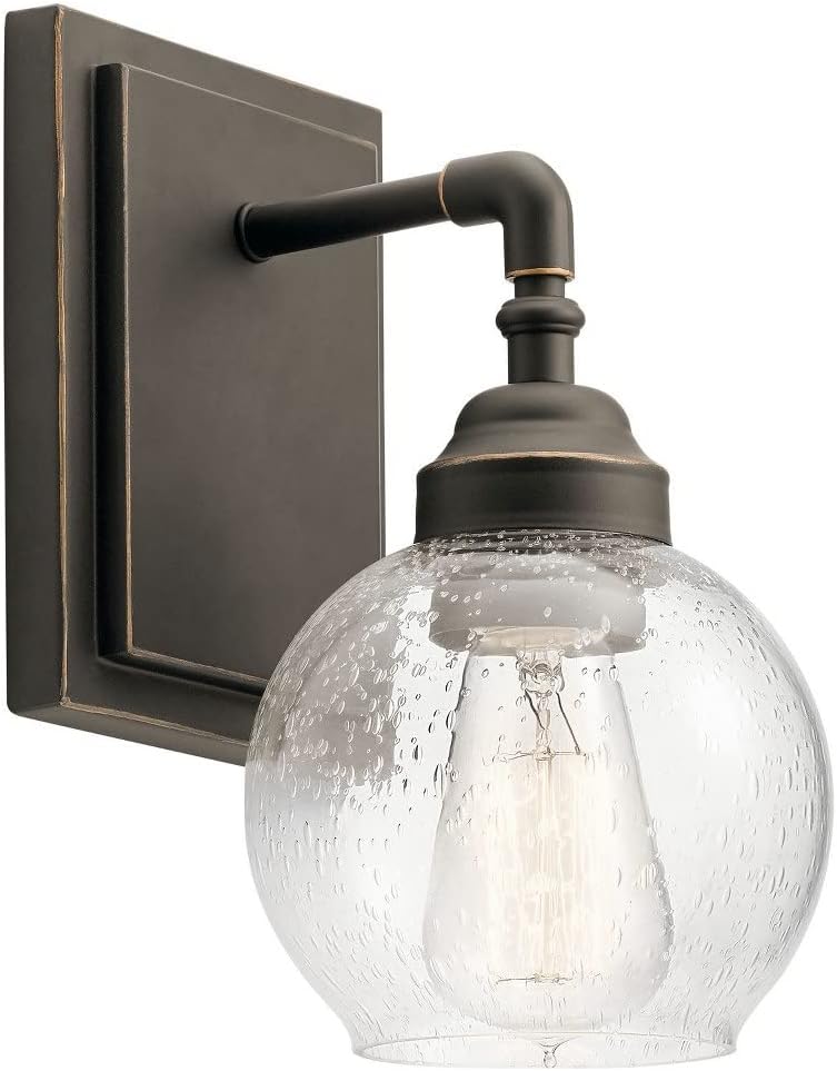 One Light Wall Sconce, Old Bronze D5635