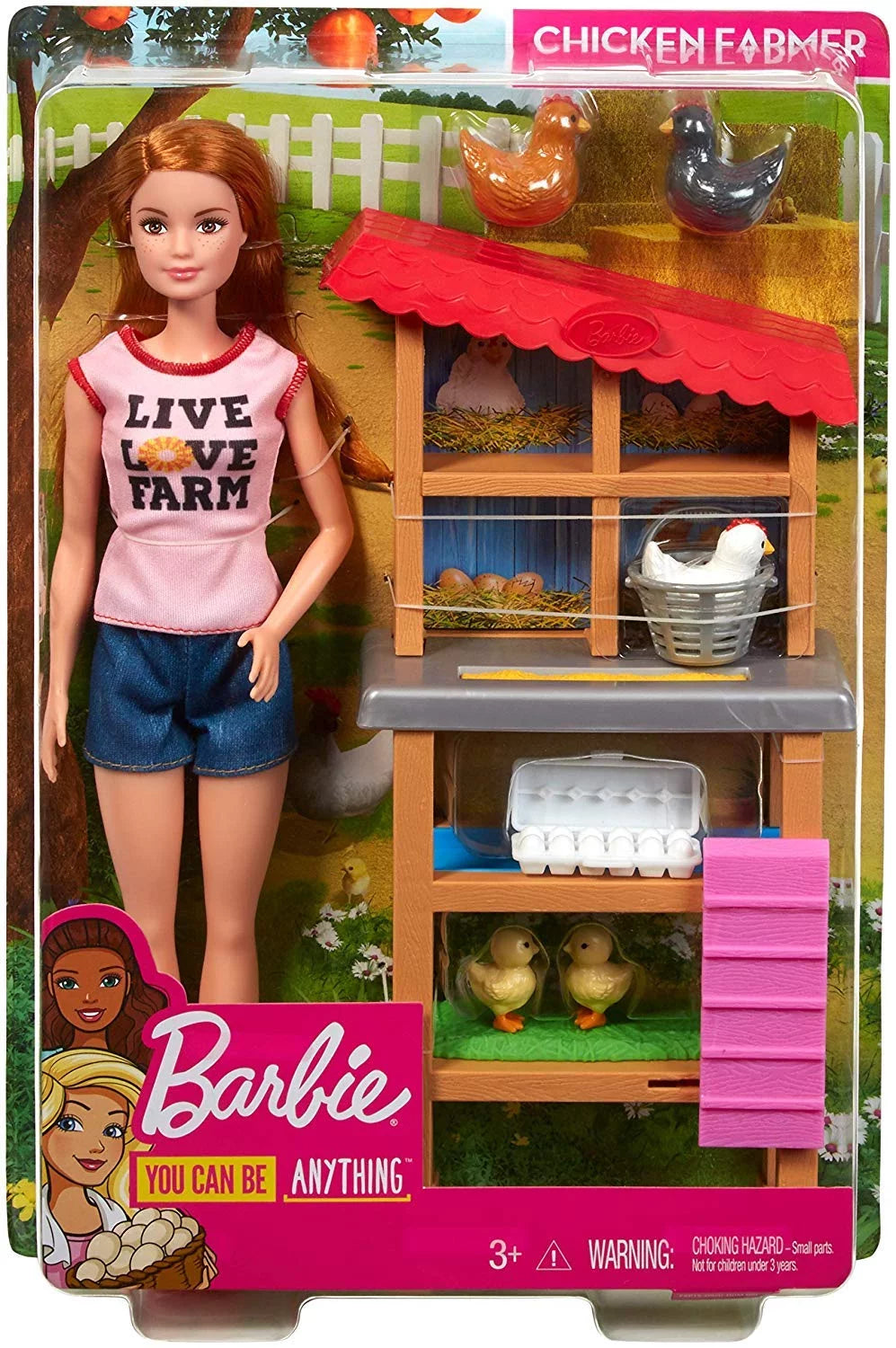 Chicken Farmer Doll & Playset M4740
