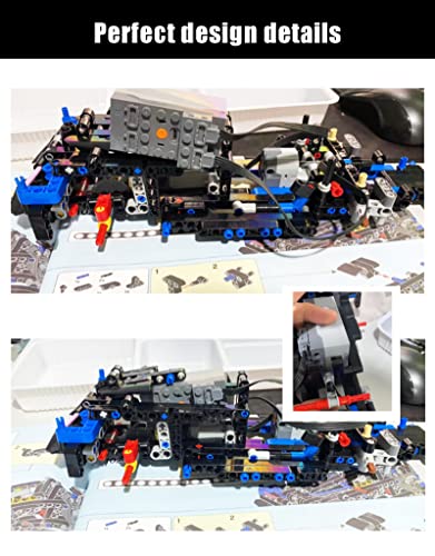 Upgrade Kit for Lego Technic Fast and Furious Dom's Dodge Charger 42111 E3059