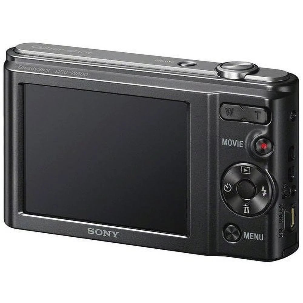Black Digital Camera with 64GB Accessory Bundle C65850