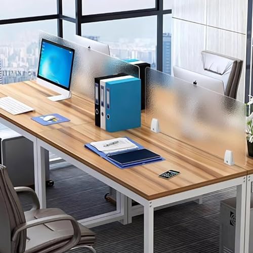 Acrylic Free Standing Privacy Screen, 80x30cm M785618