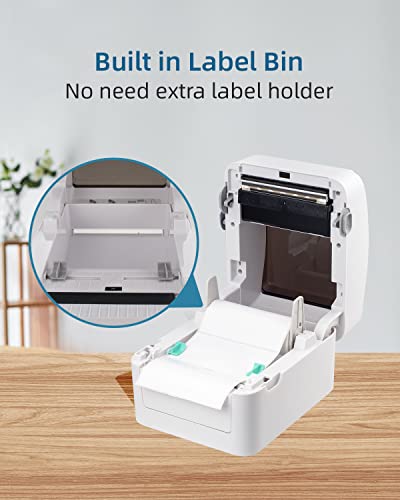 Thermal Label Printer, 4x6 Desktop Barcode Printer V6504
