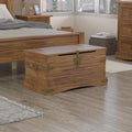 Wood Storage Trunk or Coffee Table with Lift Top S5292