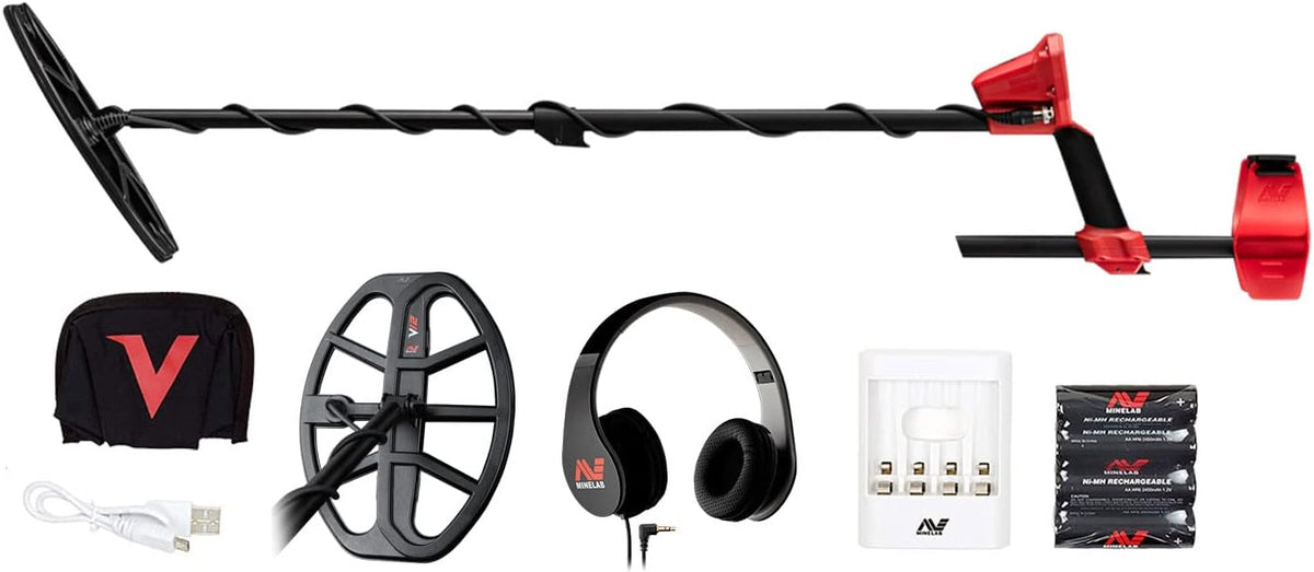 12 x 9 Coil Metal Detector with Pinpointer R7505