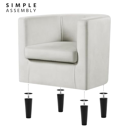 Olive Green Velvet Barrel Chair G85482