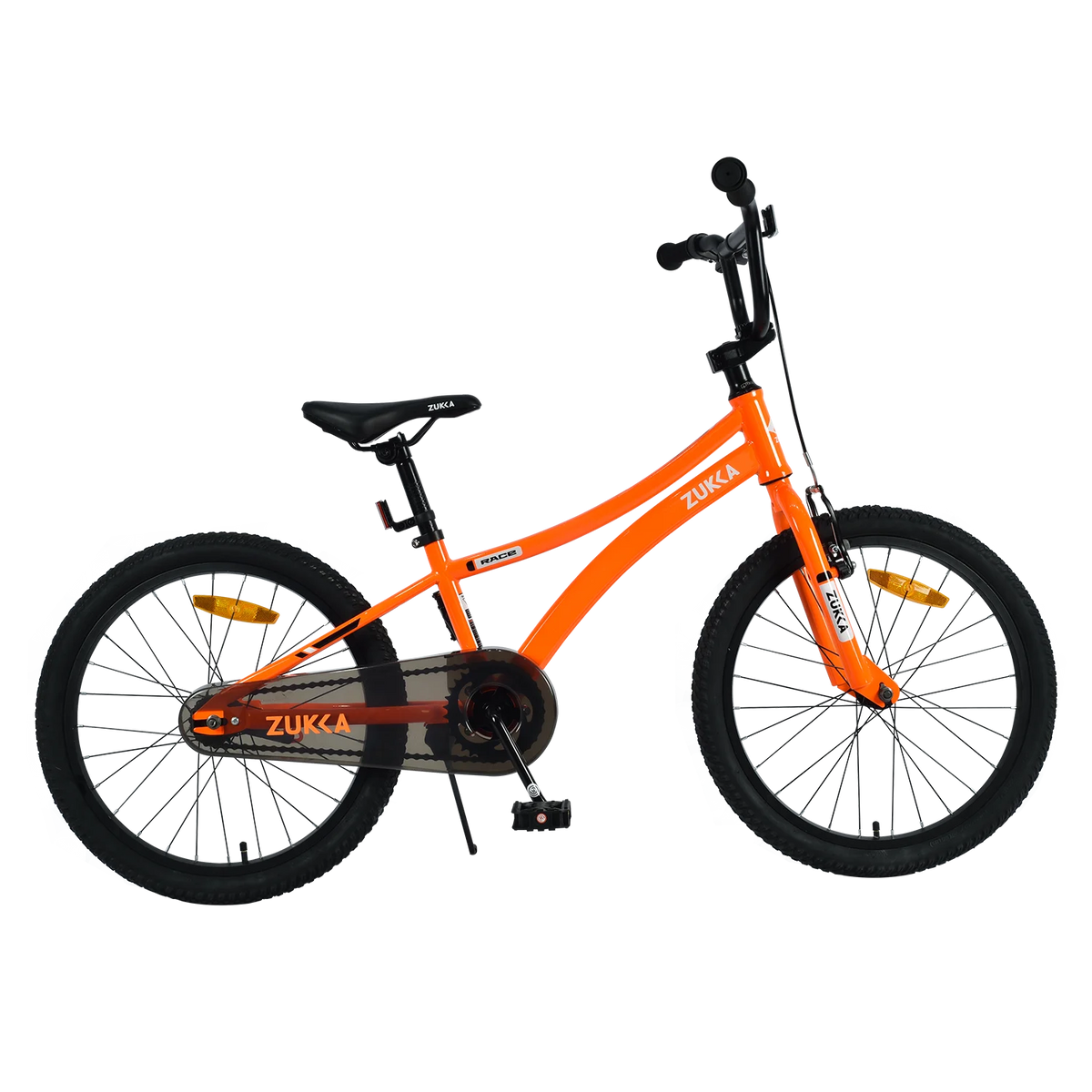 20 Inch Single Speed Boys Bike with Steel Frame Orange I28481