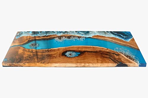 Large Epoxy Table, 48 x 24 Inches H18768