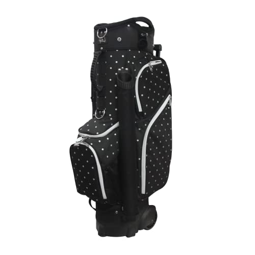 14 Way Divider Top Golf Cart Bag with Wheels M7212