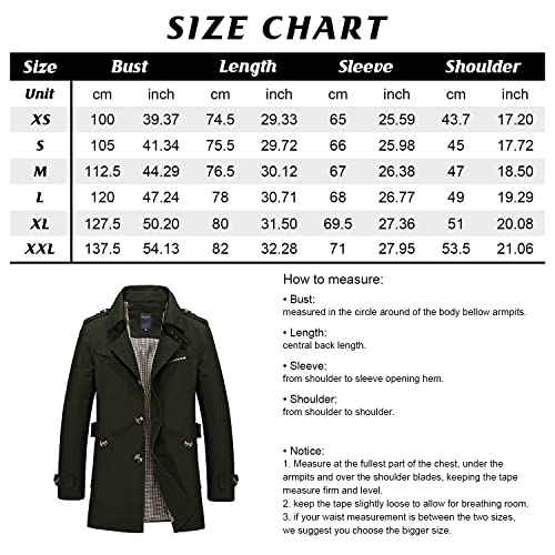 Men's Slim Notched Collar Single Breasted Cotton Jacket E919799