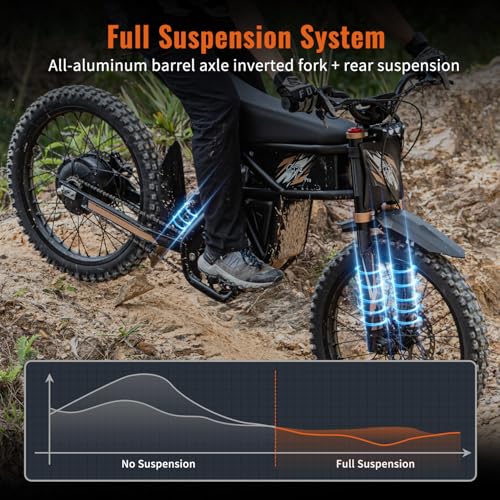 2500W Electric Dirt Bike with Removable Batteries E1707
