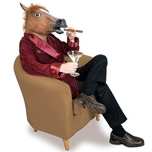 Latex Horse Mask A90458