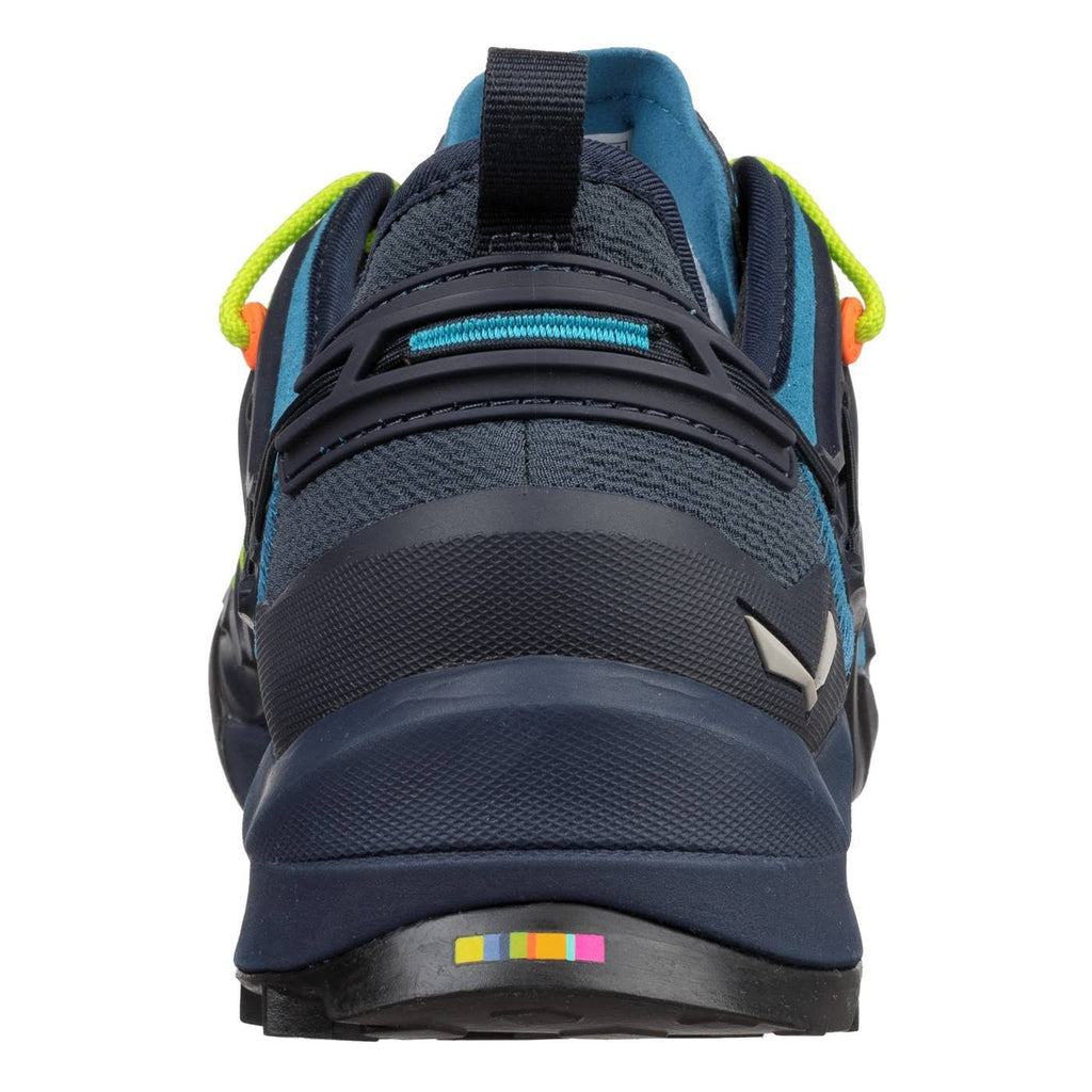 Navy Fluo Yellow Hiking Shoes Q602