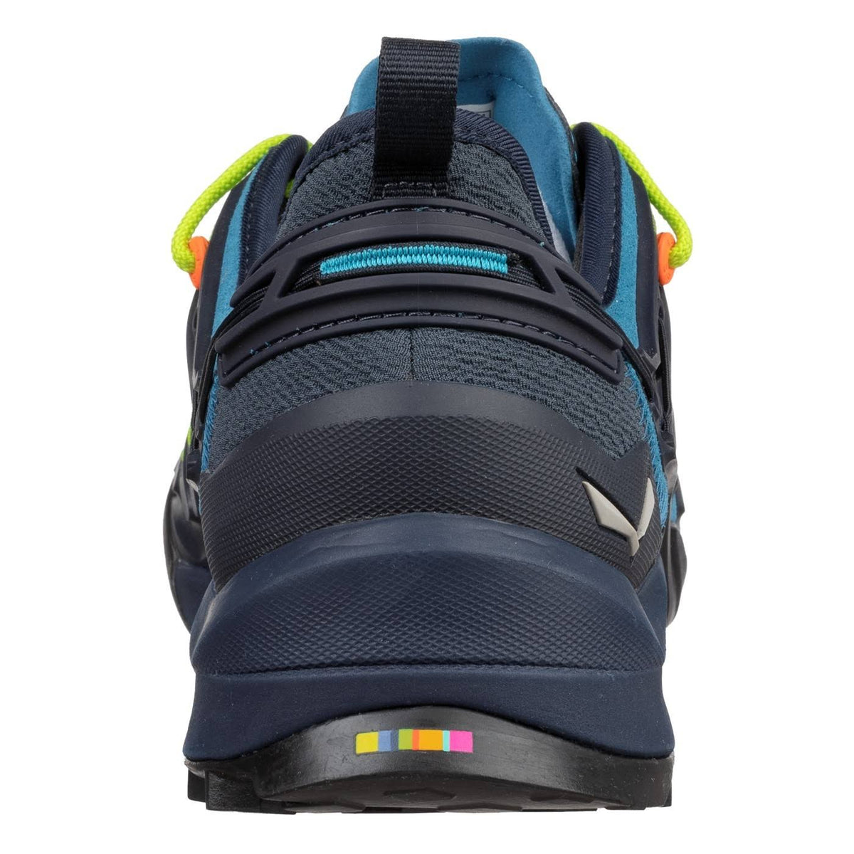 Navy Fluo Yellow Hiking Shoes Q602