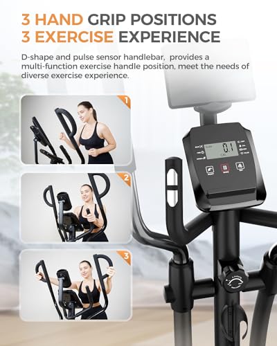 Elliptical Machine with 16-Level Resistance Magnetic Driving System N676