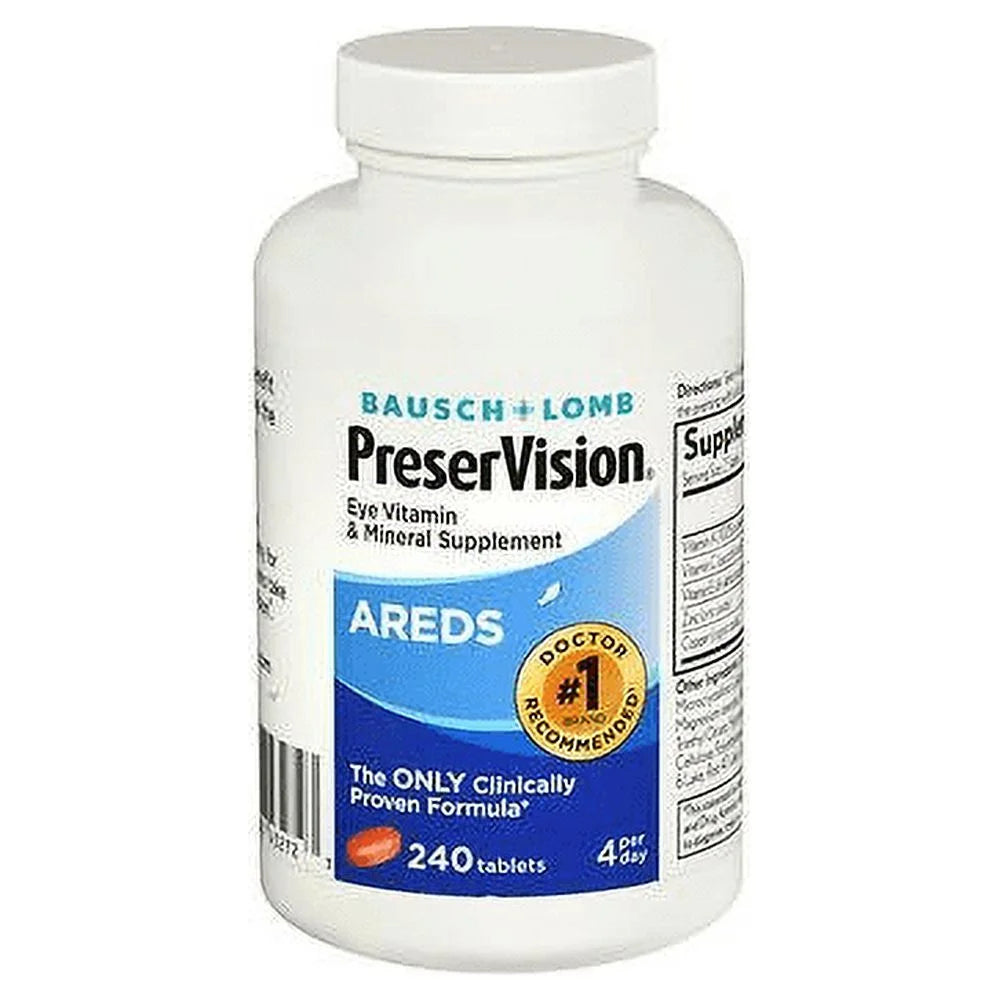 5 Pack 240ct Eye Vitamin & Mineral Supplement G155