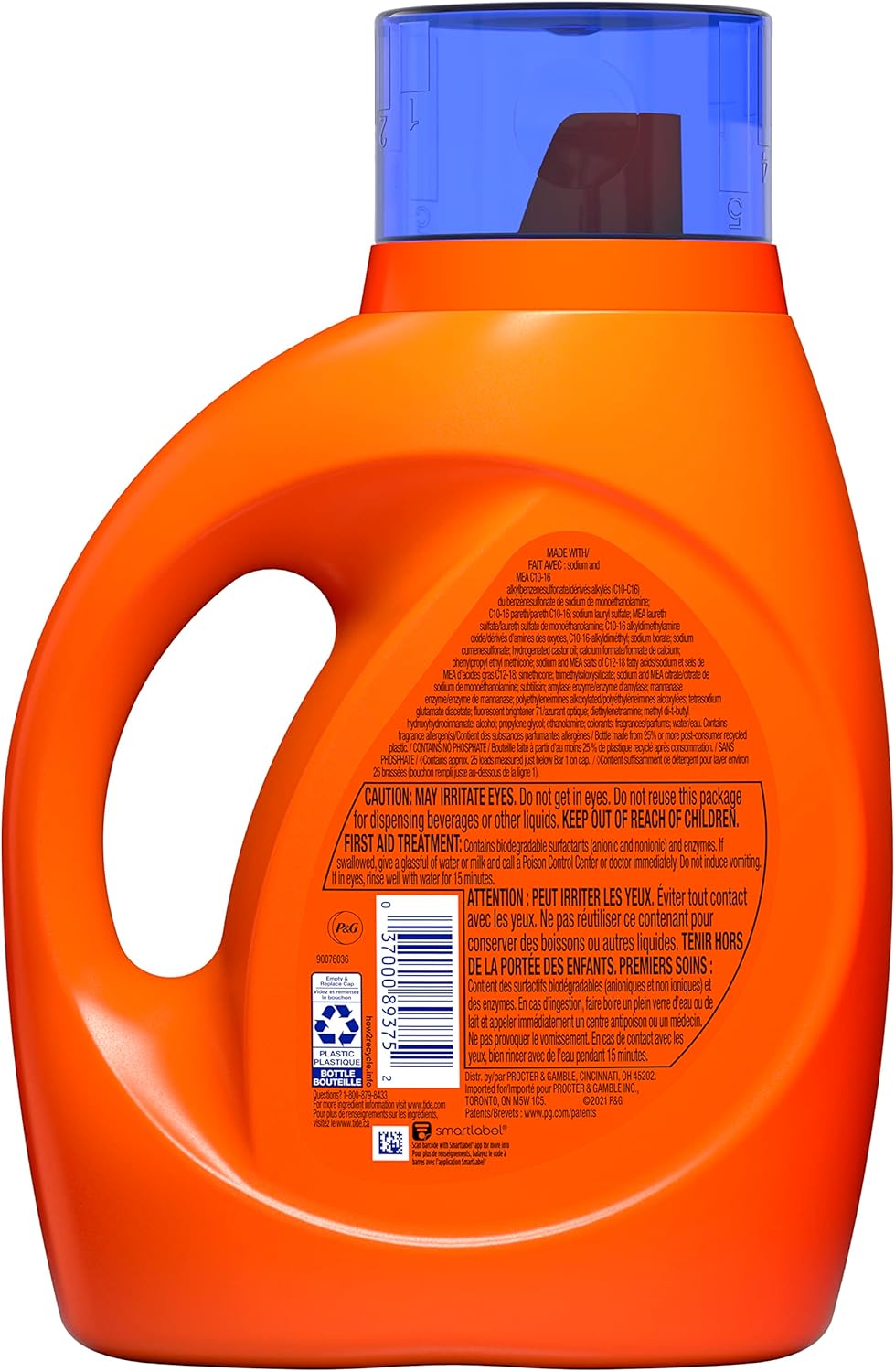 Original Scent Liquid Laundry Detergent, 1.09 L (25 Loads) T911