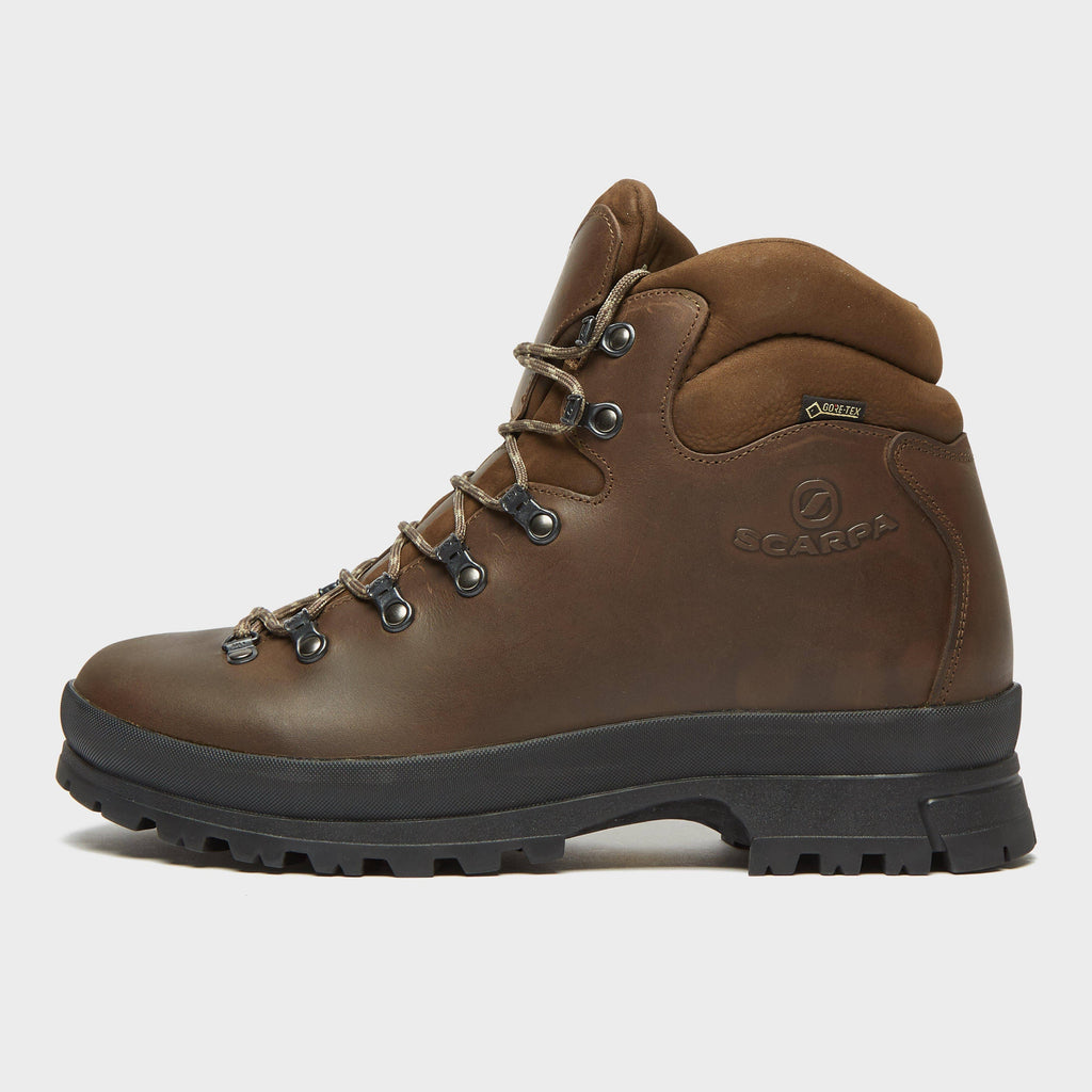 Brown Leather Hiking Boots J9644