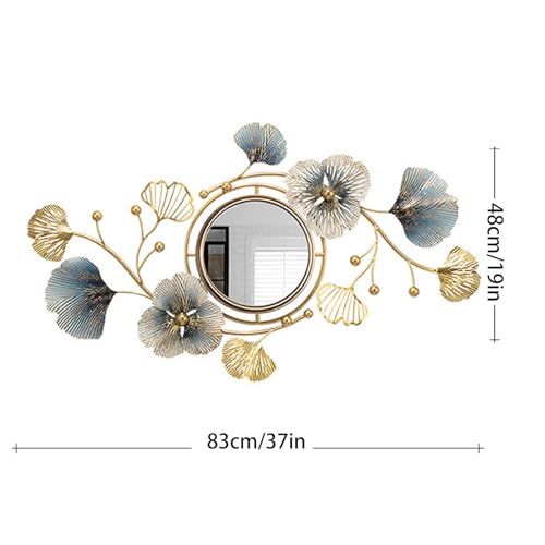 Metal Wall Mirror (32x19) R77425