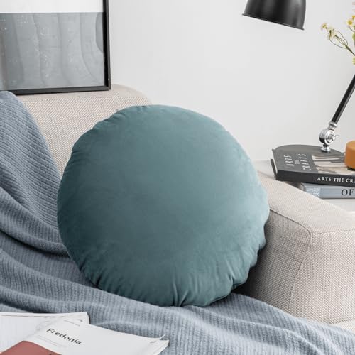 Yellow Round Throw Pillow 18" P955