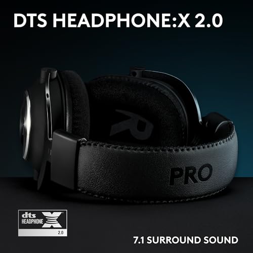 Black Wired Gaming Headset with Detachable Boom Mic J55336