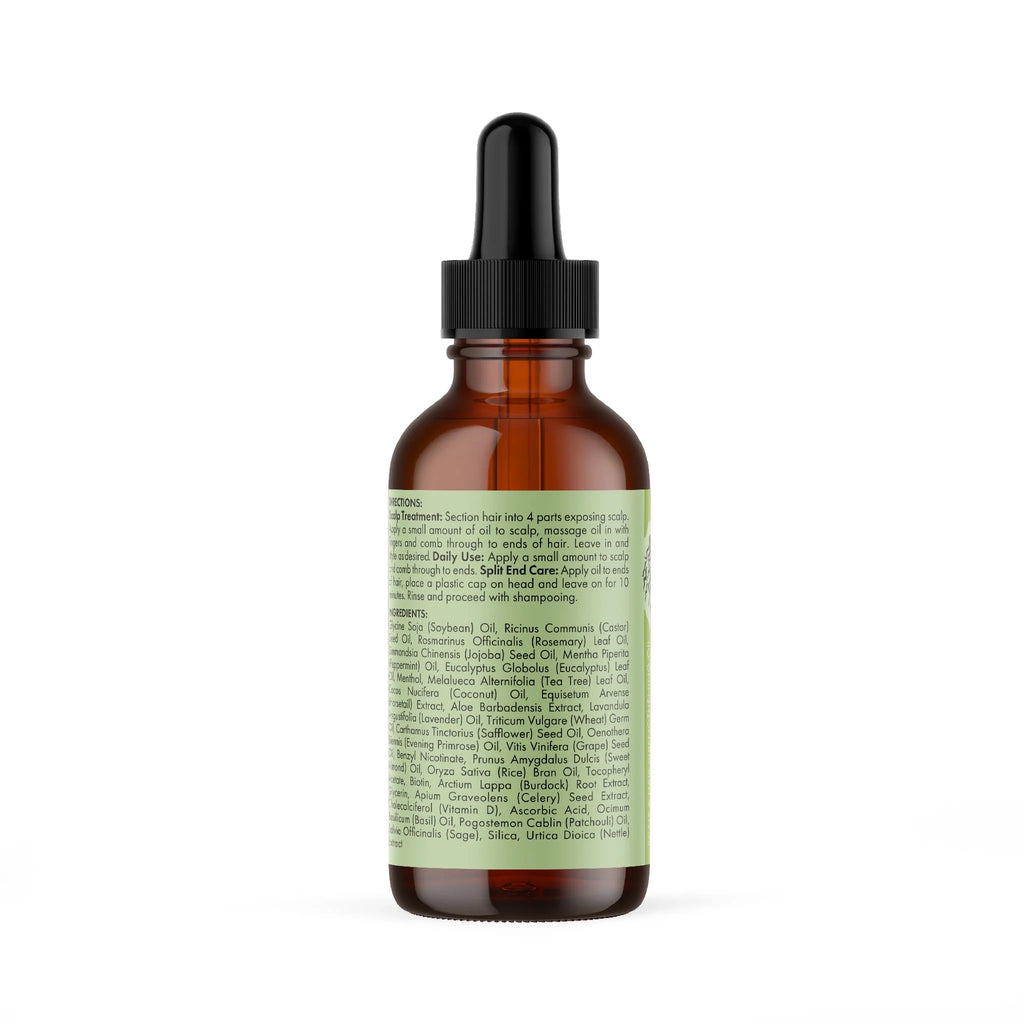 Rosemary Mint Scalp & Hair Strengthening Oil 2 oz T1082