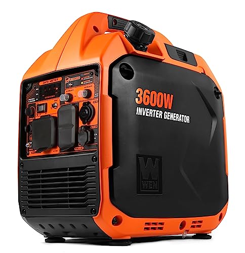 Quiet Lightweight 3600-Watt Dual Fuel Portable Inverter Generator X791582