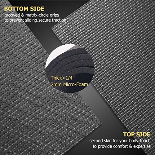 Large Extra Thick Yoga Mat 6'x4' 7mm Z660646
