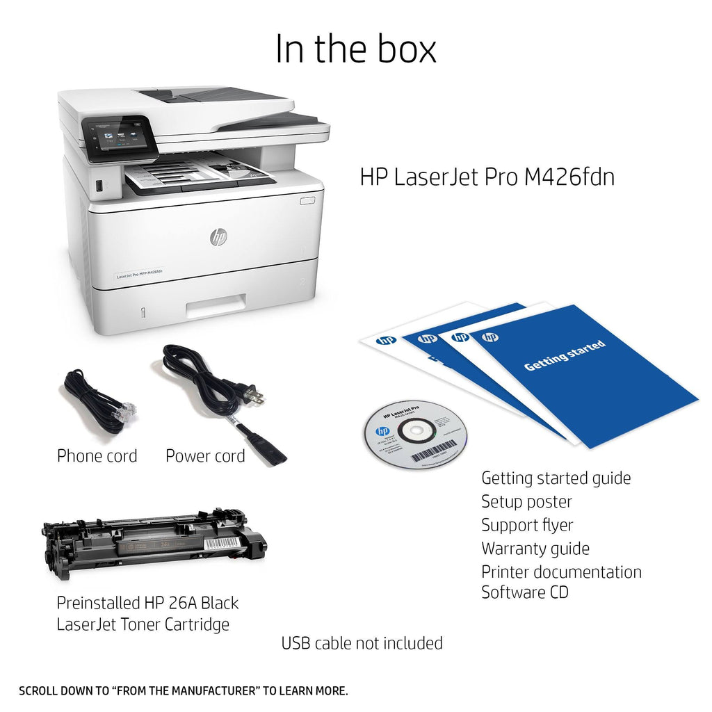 LaserJet Pro MFP M426fdn Printer G5805