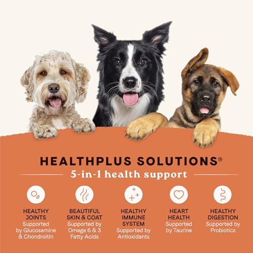 40 lbs Multi-Protein Dry Dog Food with Chicken, Turkey & Lamb Meals O20014