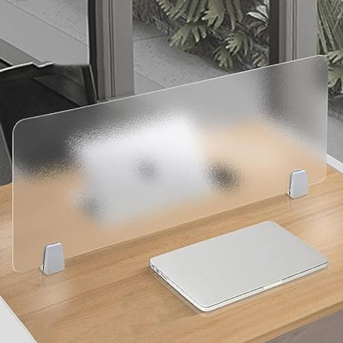 Acrylic Free Standing Privacy Screen, 80x30cm M785618
