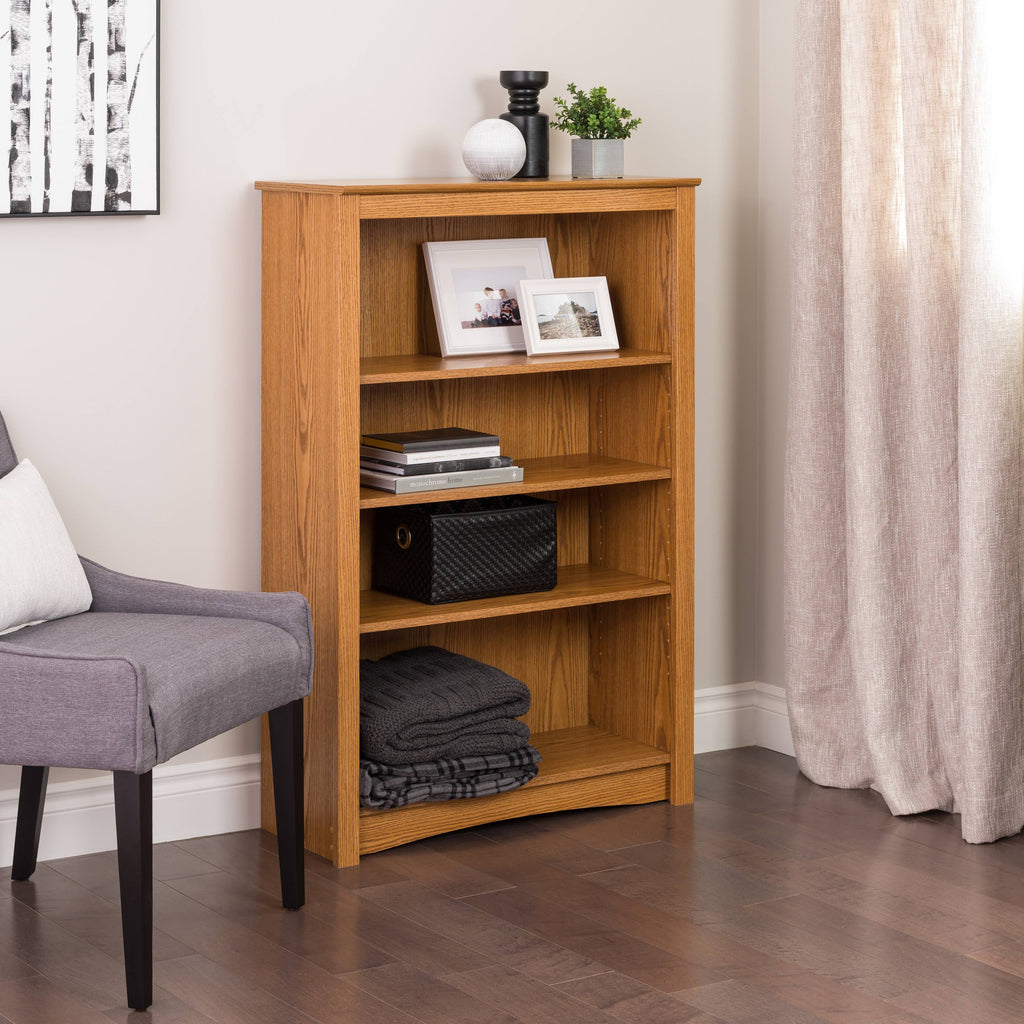 Oak 4-Shelf Bookcase C778