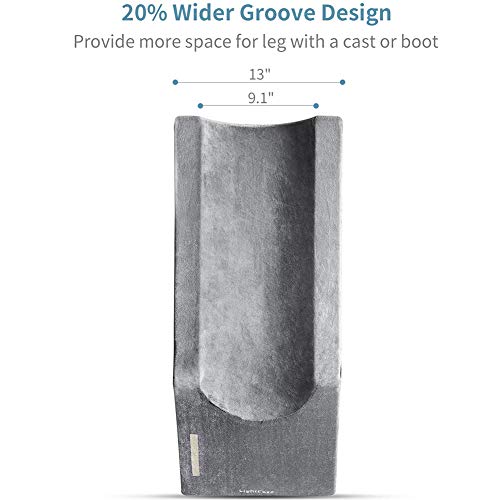 Memory Foam Leg Elevation Double Wedge Pillow P552