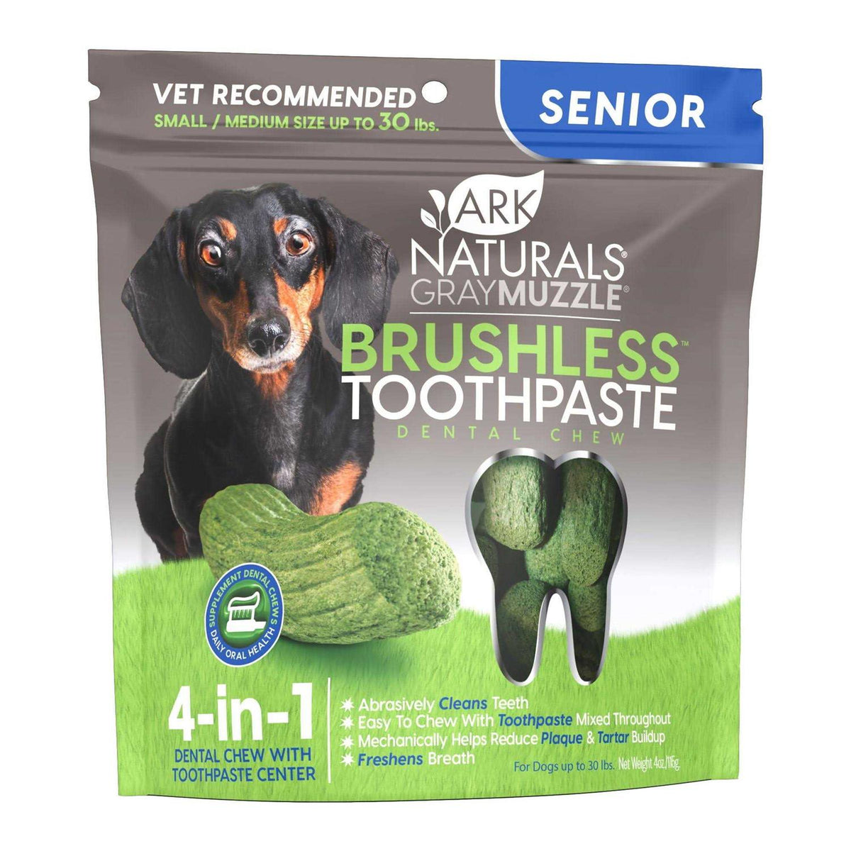 Gray Muzzle Brushless Toothpaste Small/Medium U6949