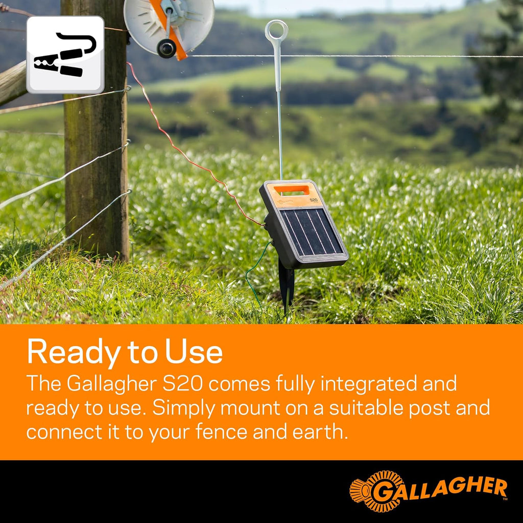 Solar Electric Fence Charger 0.2 Joule A267543