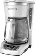 12 Cup White Programmable Coffee Maker I480