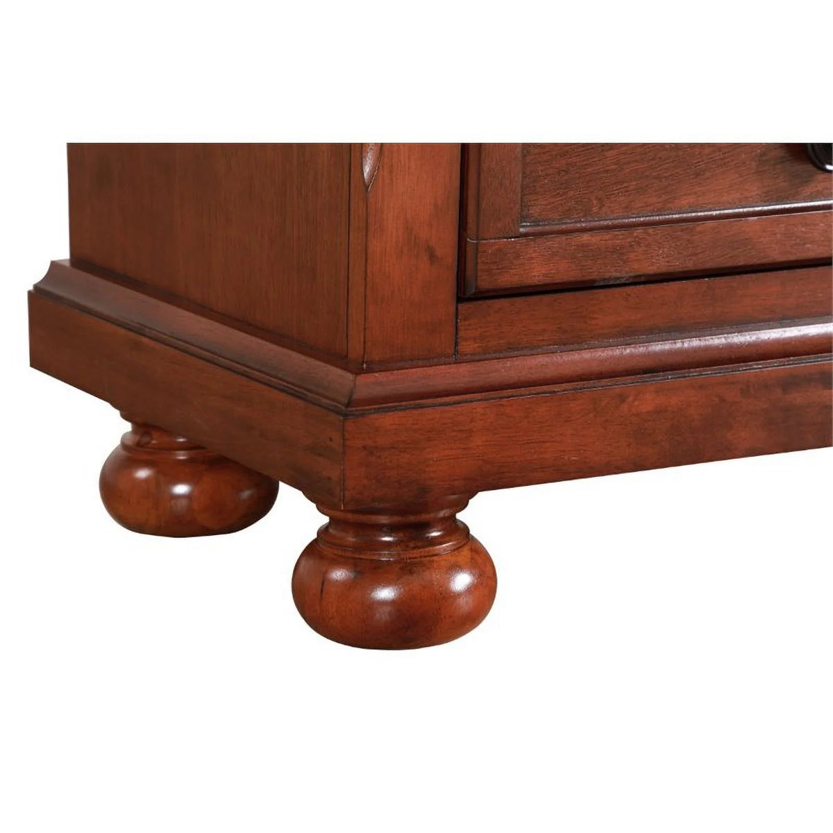 2 Drawer Engineered Wood Nightstand F343