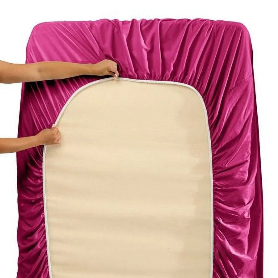 1800 Thread Count 4 Piece Deep Pocket California King Size Sheet Set D487