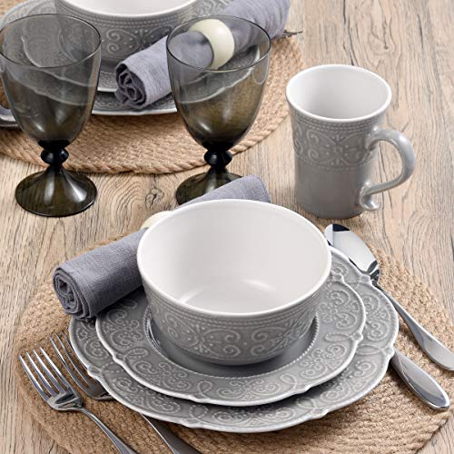 16-Piece White Dinnerware Set O266057