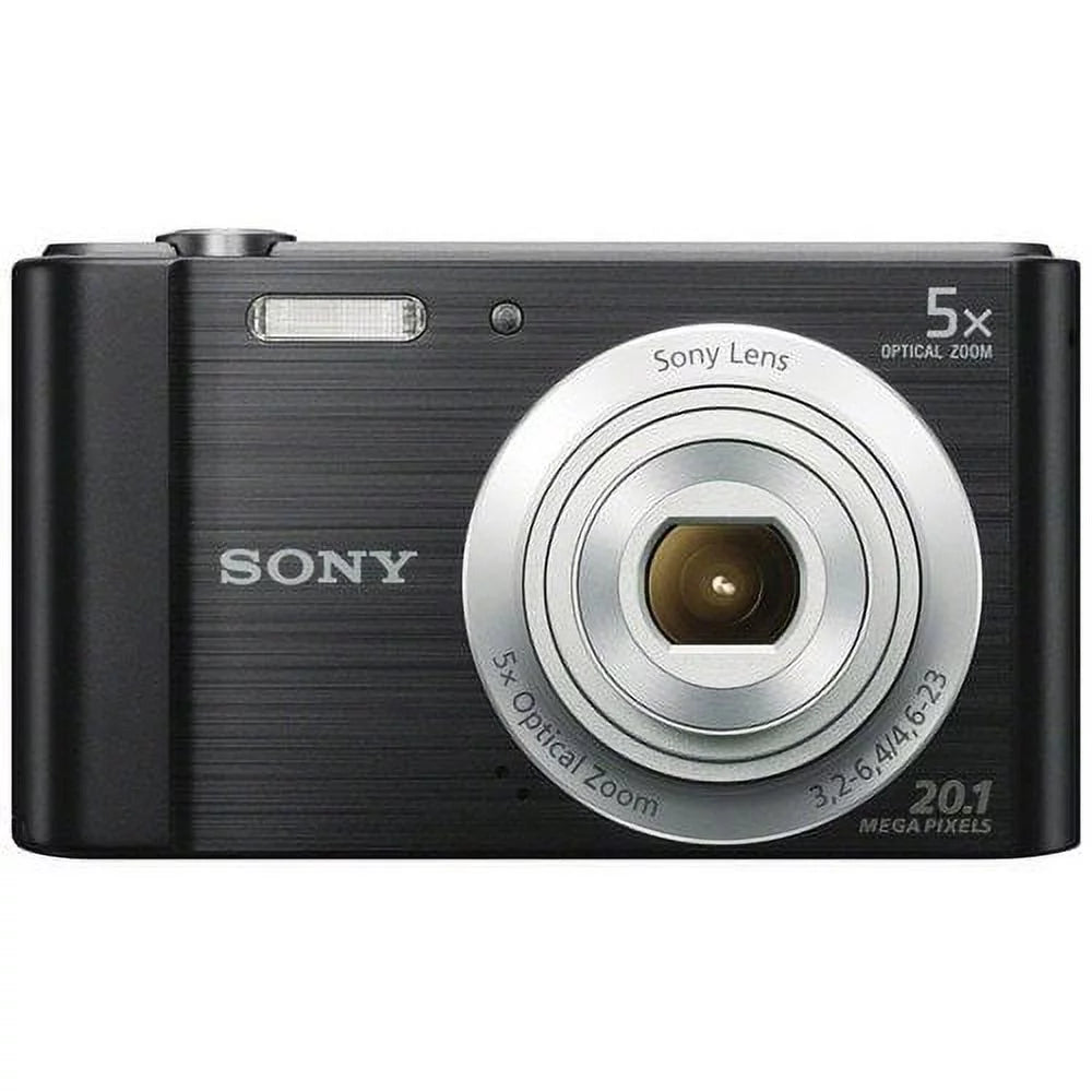 Black Digital Camera with 64GB Accessory Bundle C65850