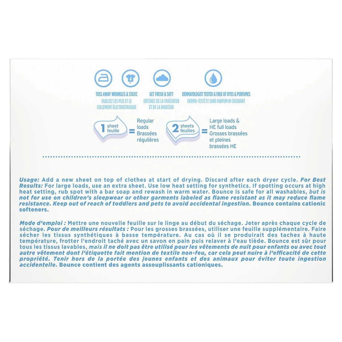Unscented Dryer Sheets, 320 ct. O8181