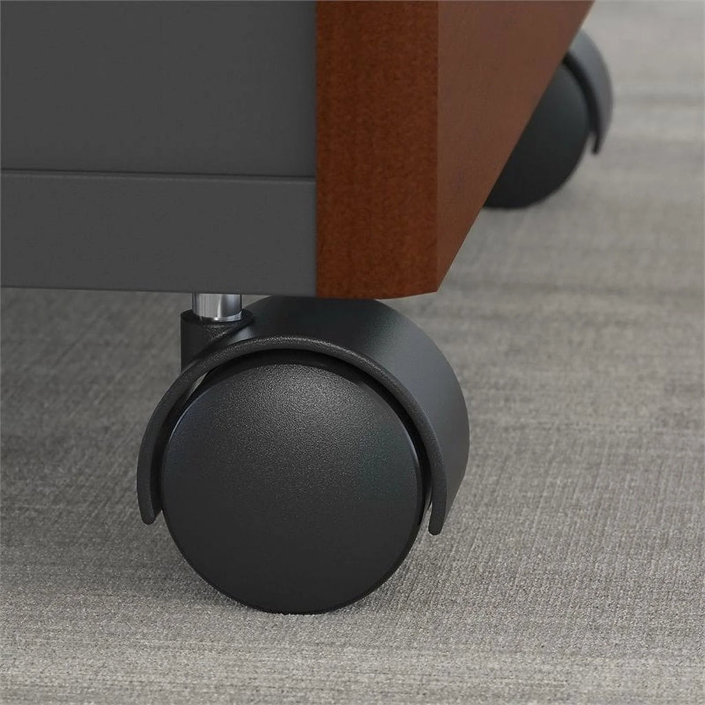 72" U-Shaped Desk with Pedestal W758