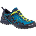 Navy Fluo Yellow Hiking Shoes Q602