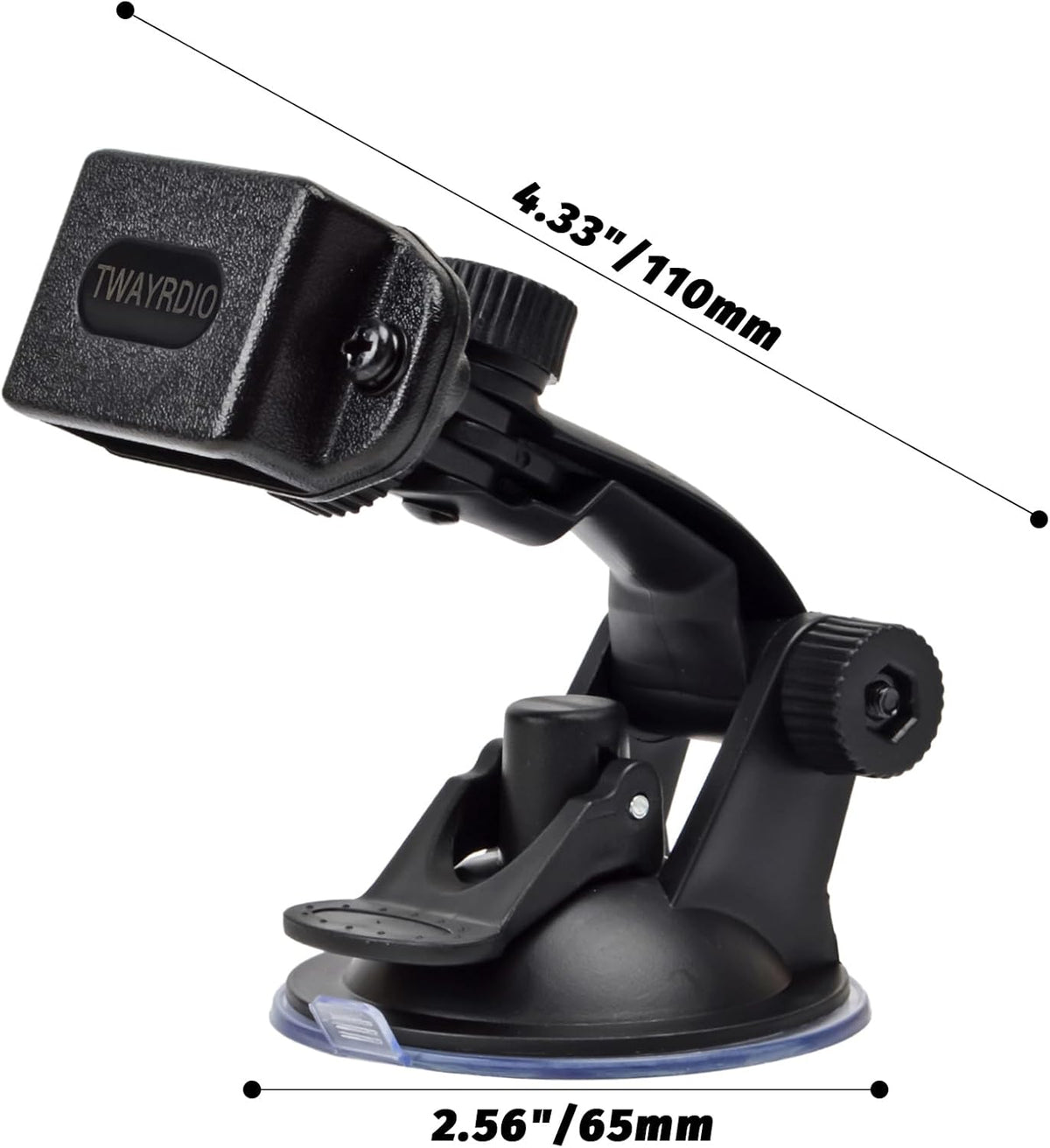 Suction Cup Mount for Handheld Radio V674