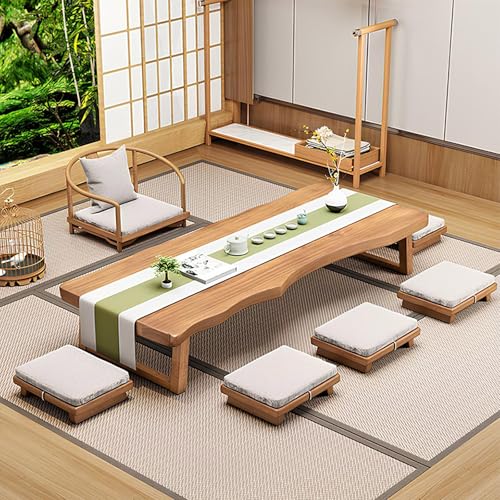 Solid Wood Low Table (120x60x35cm) R6090